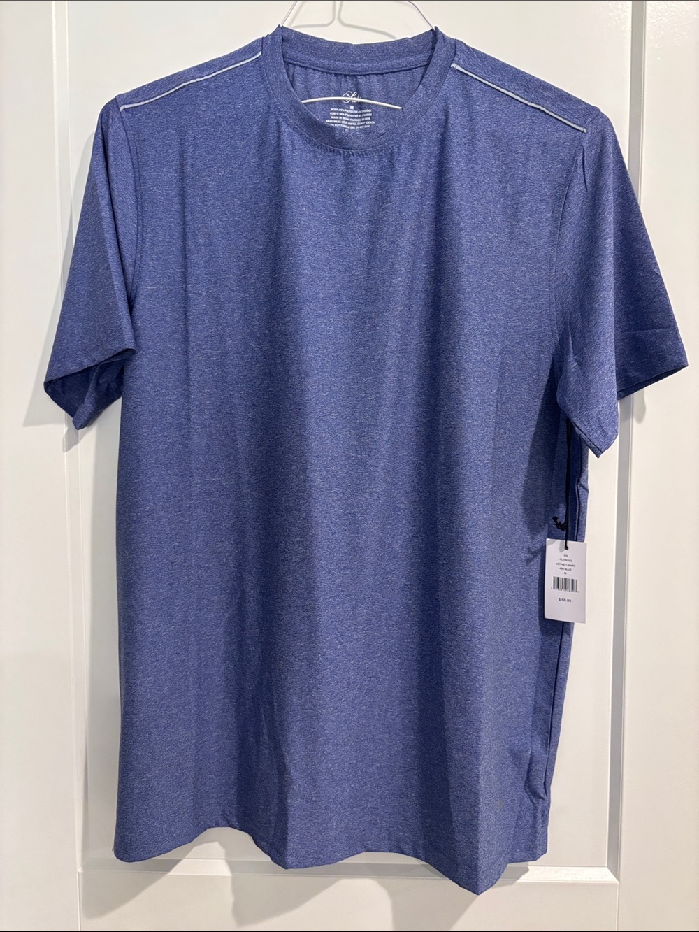 Saks Fifth Avenue Men’s Short Sleeve Performance Shirt Medium